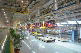 學(xué)習(xí)與實(shí)踐的交匯 MBA1101班移動(dòng)課堂探訪江汽乘用車二廠技術(shù)開(kāi)發(fā)