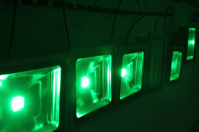 30W集成大功率綠光LED投光燈 綠色照明的新利器